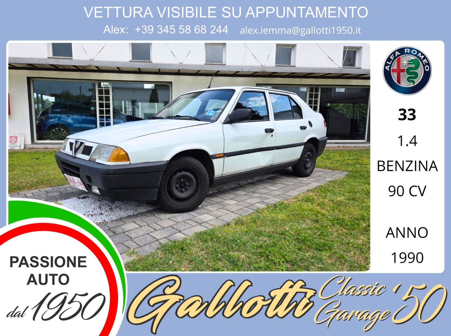 ALFA ROMEO 33 1.5 90cv - Gallotti Auto